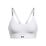 UA Infinity Mid 2.0 Bra-WHT Sport Bras